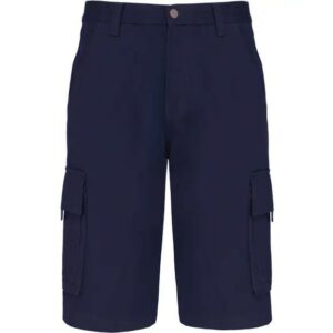 Bermuda multipoches Bleu Marine K777 Taille 52