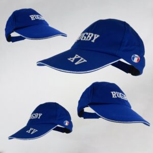 LOTS DE 4 CASQUETTES SUPPORTERS FRANCE